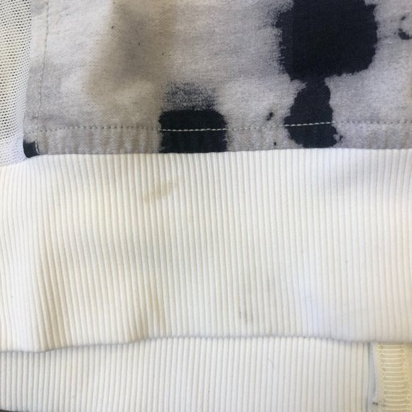 Lululemon Noir Jacket II Ghost Weave White Black  Size 4 - Picture 6 of 6